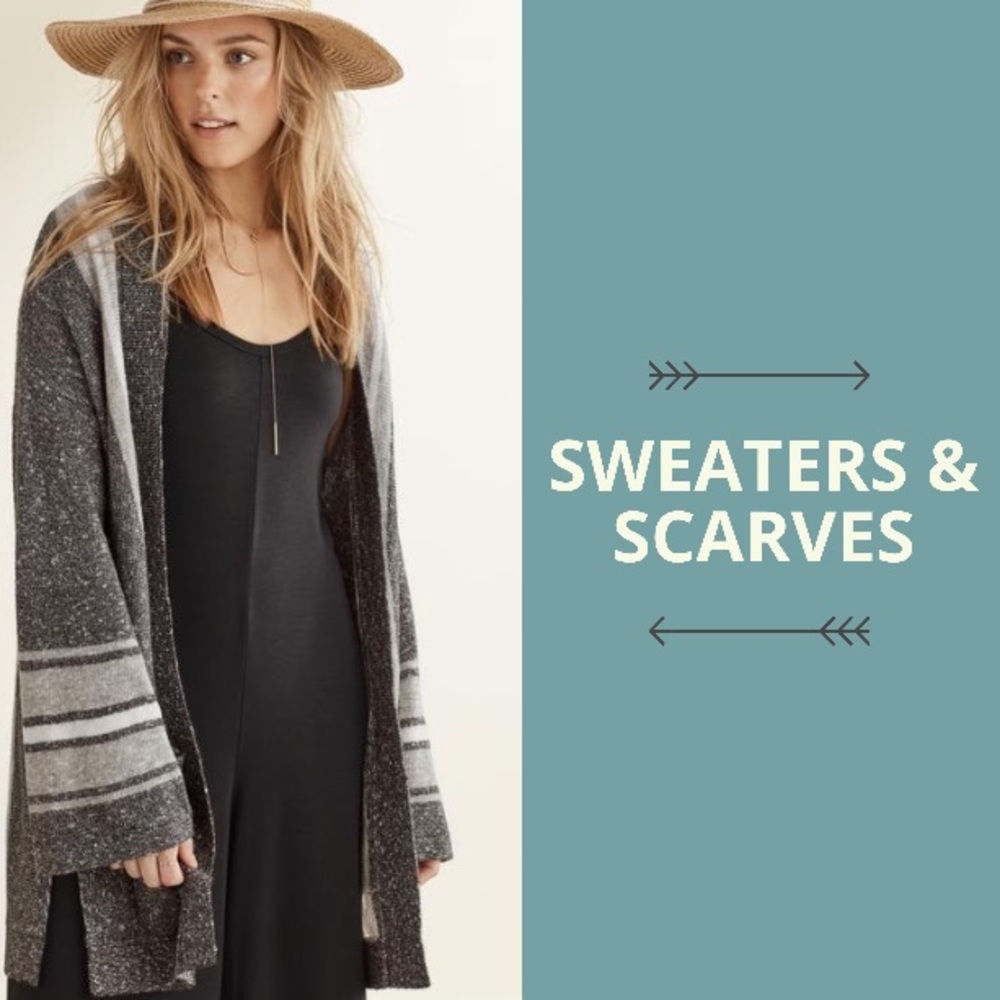 Sweaters and scarves